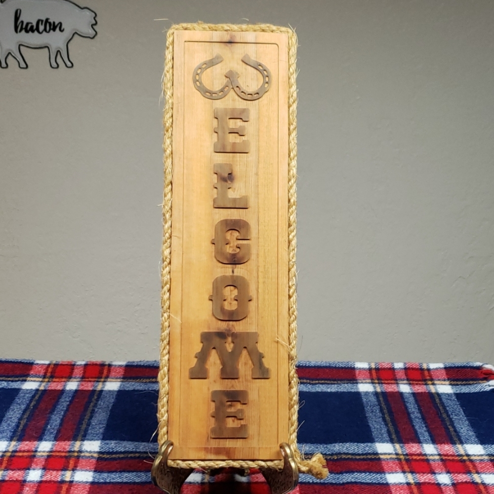 Rustic Welcome Country